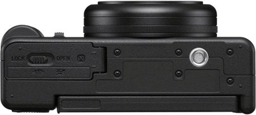 Sony - ZV-1F Vlog Camera for Content Creators and Vloggers - Black