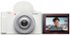 Sony - ZV-1F Vlog Camera for Content Creators and Vloggers - White