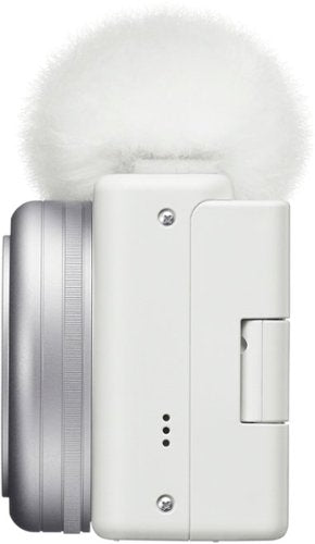 Sony - ZV-1F Vlog Camera for Content Creators and Vloggers - White