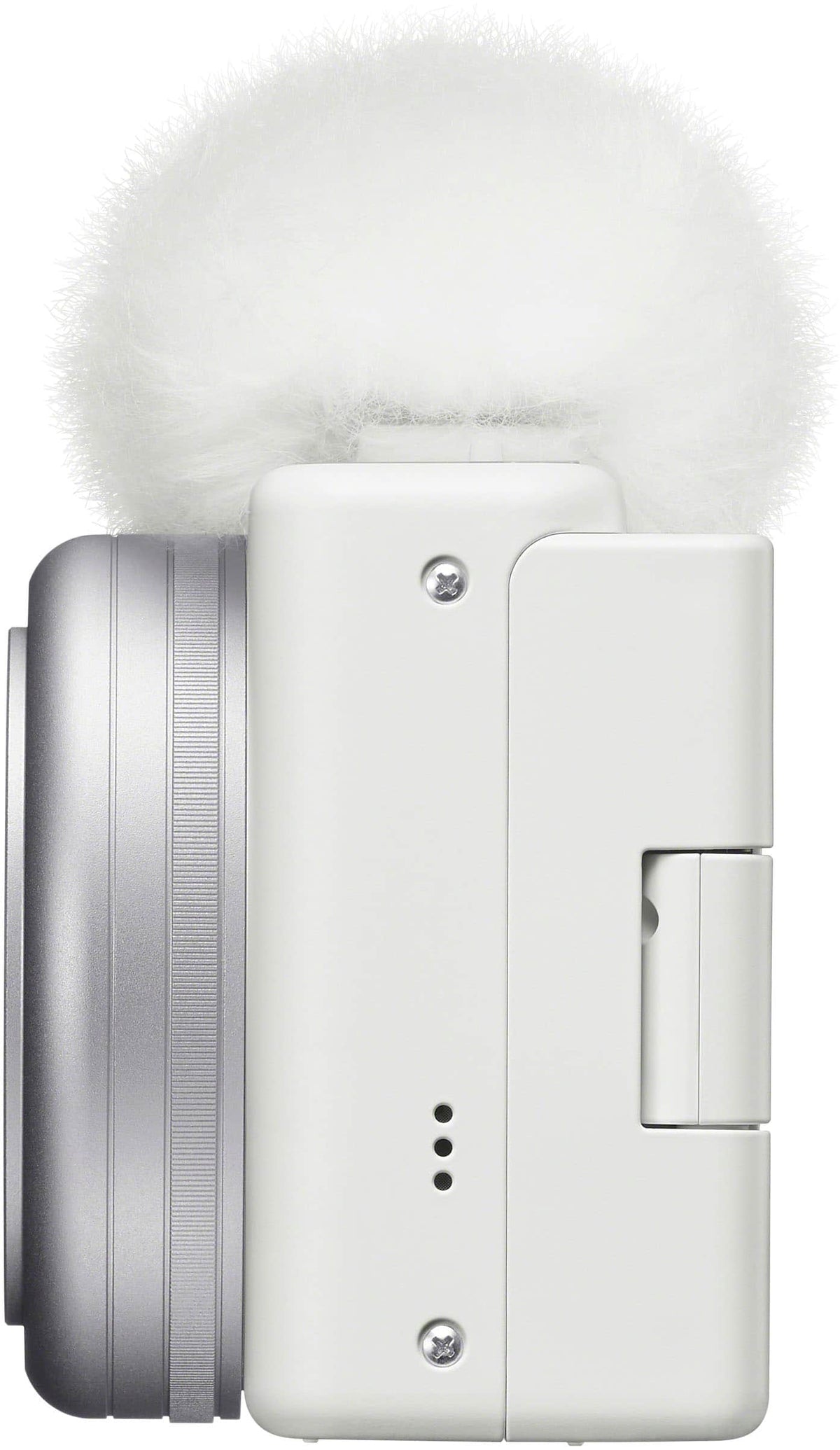 Sony - ZV-1F Vlog Camera for Content Creators and Vloggers - White