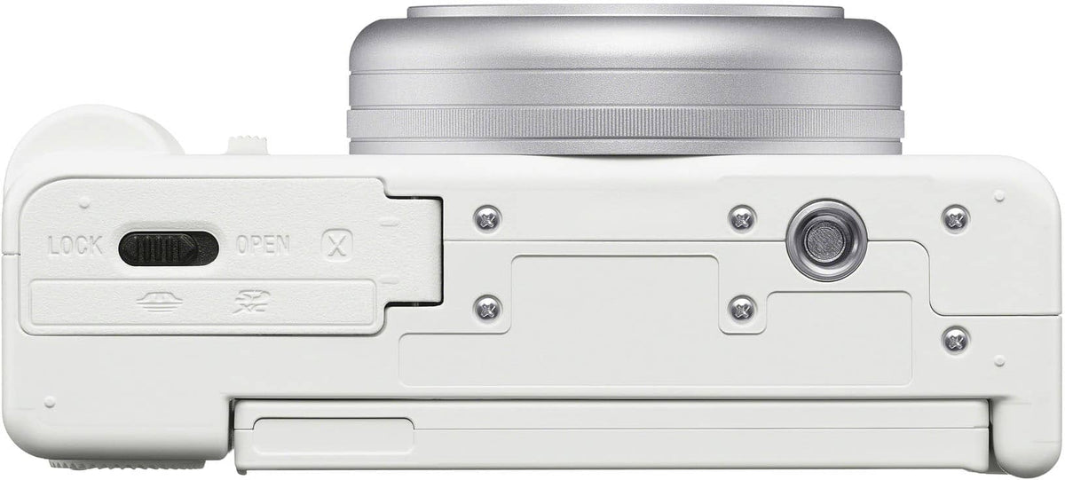 Sony - ZV-1F Vlog Camera for Content Creators and Vloggers - White