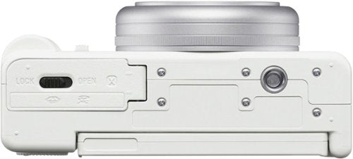 Sony - ZV-1F Vlog Camera for Content Creators and Vloggers - White