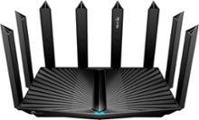 TP-Link - Archer AXE7800 Tri-Band Wi-Fi 6E Router - Black