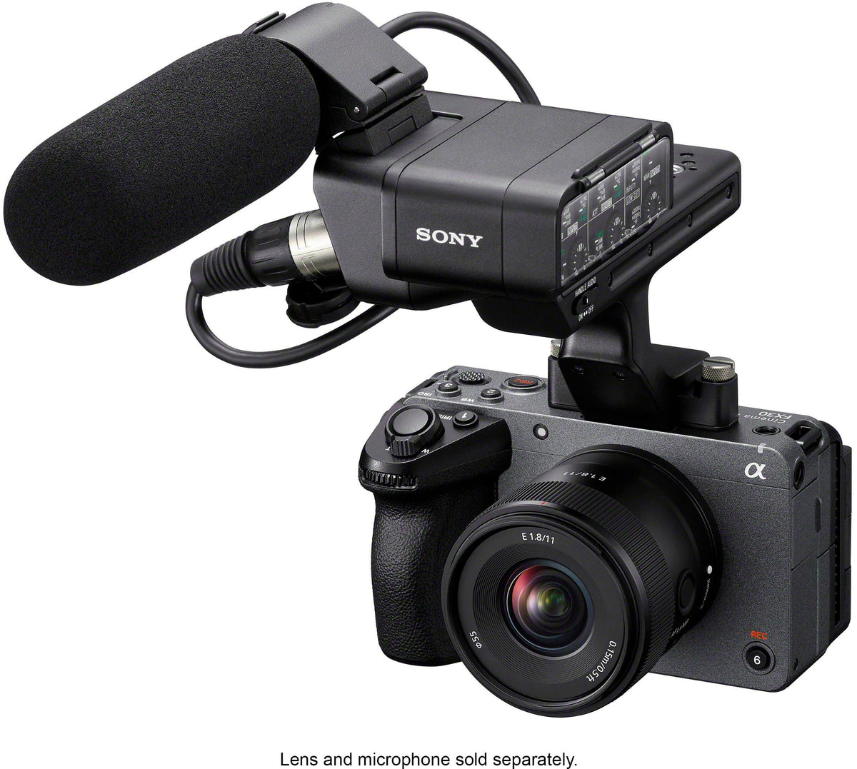 Sony - Cinema Line FX30 Super 35 Camera - Gray