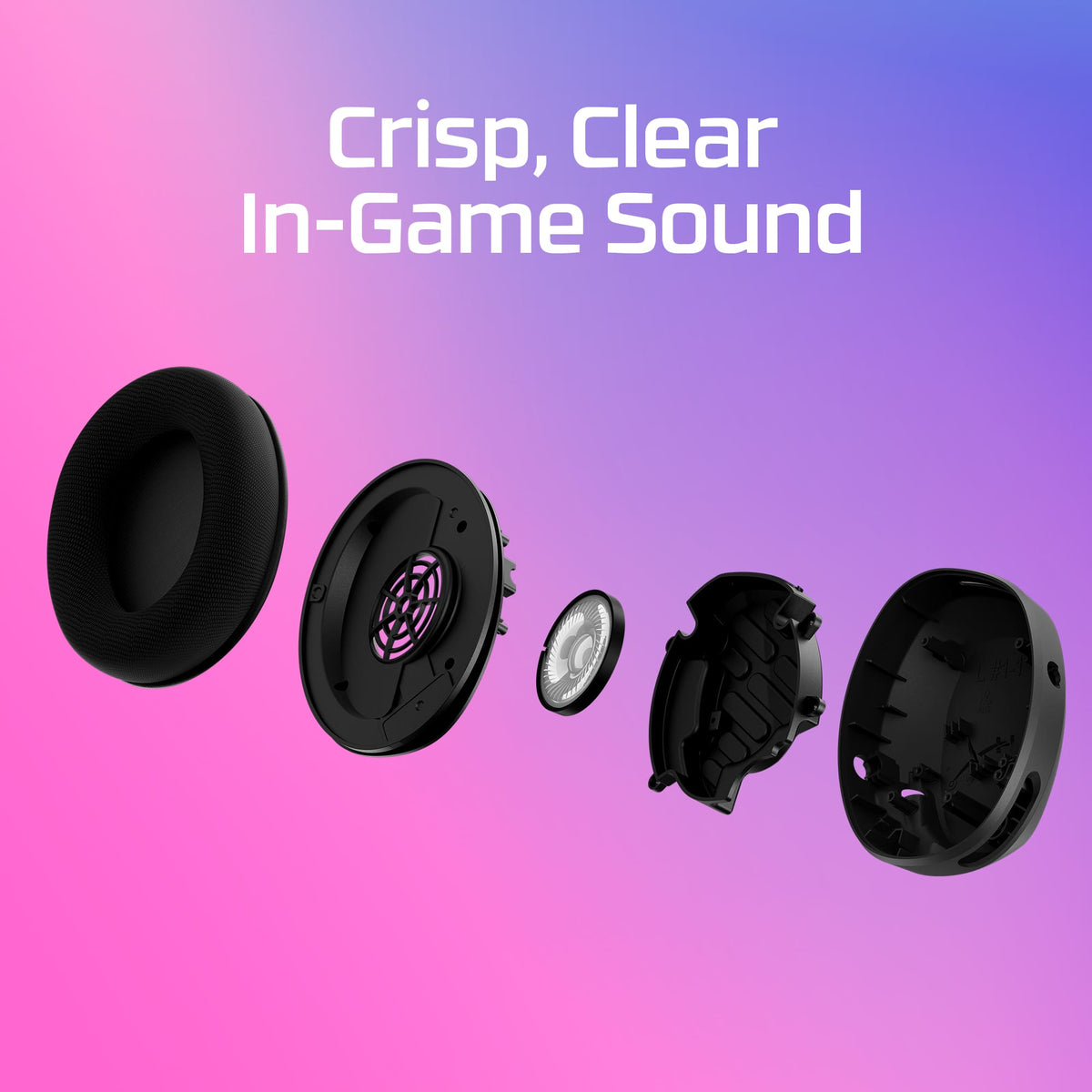 HyperX - Cloud Stinger 2 Core Wired Gaming Headset for PC - Black