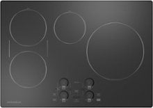 Monogram - 30" Built-In Induction Cooktop with 4 Cooking Elements and Precision Temperature Control - Black Graphite