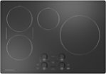 Monogram - 30" Built-In Induction Cooktop with 4 Cooking Elements and Precision Temperature Control - Black Graphite