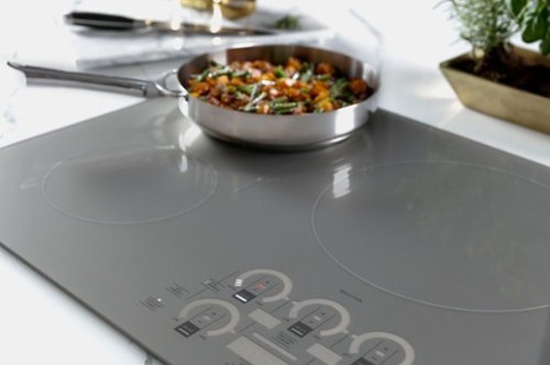 Monogram - 36" Built-In Electric Cooktop with 5 Induction Cooking Elements and Precision Temperature Control - Black Graphite