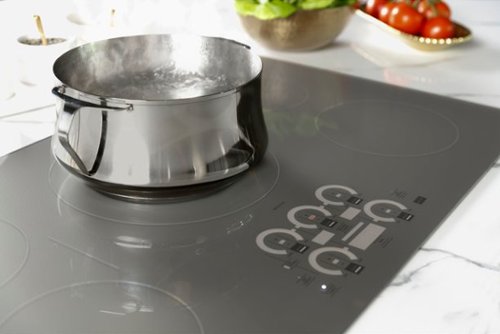 Monogram - 36" Built-In Electric Cooktop with 5 Induction Cooking Elements and Precision Temperature Control - Black Graphite