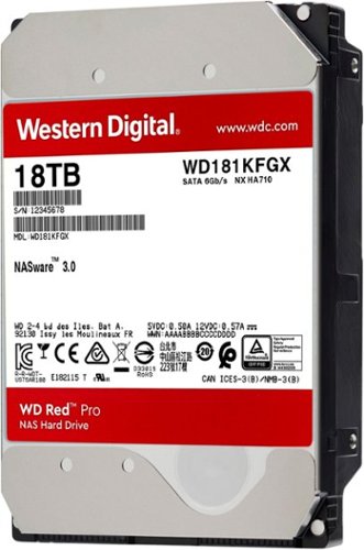 WD - Red Pro 18TB NAS Internal Hard Drive