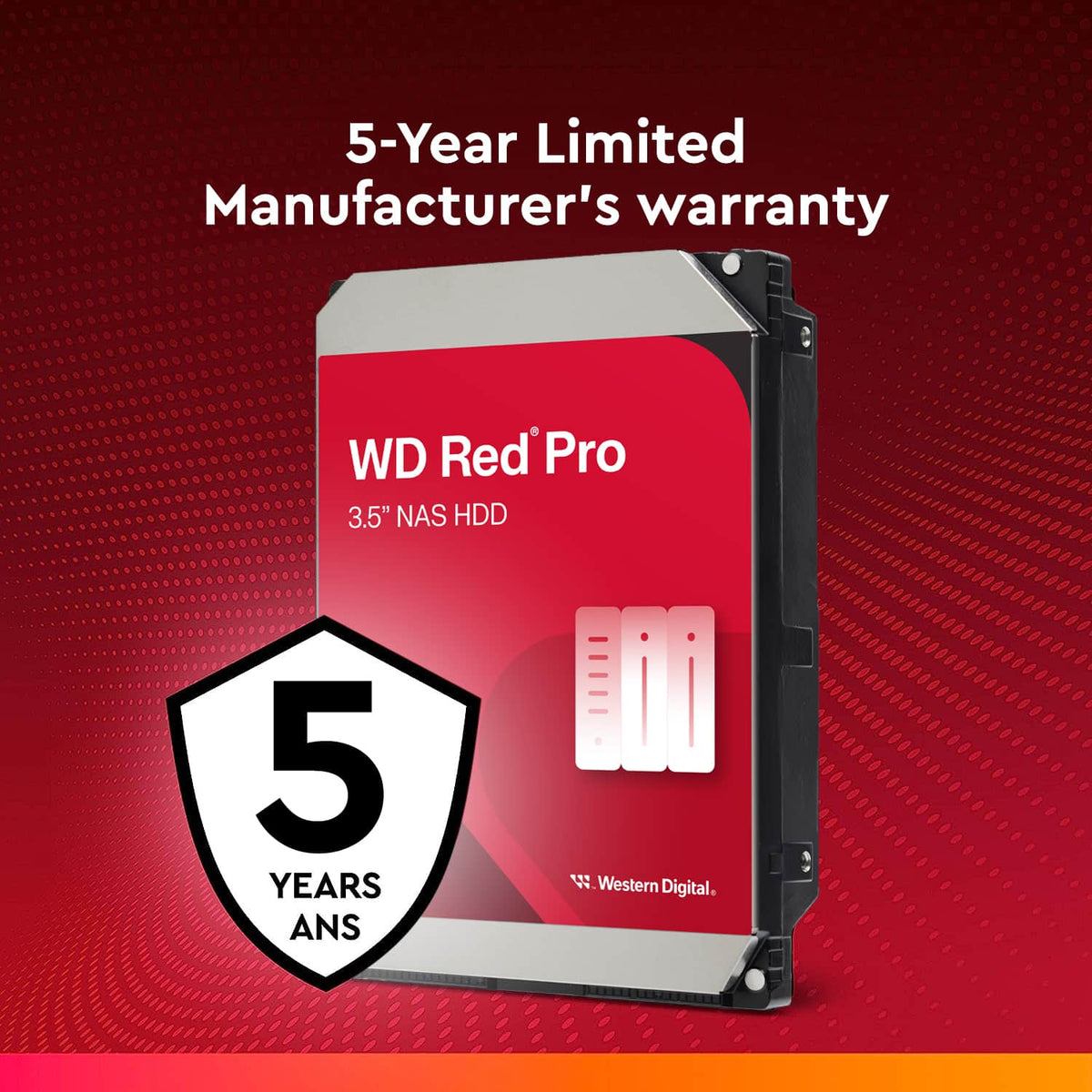 WD - Red Pro 18TB NAS Internal Hard Drive