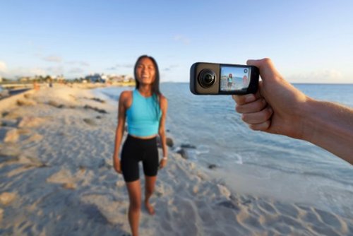 Insta360 - X3 5.7K 360 Degree Action Camera - Black