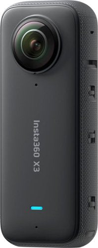Insta360 - X3 5.7K 360 Degree Action Camera - Black