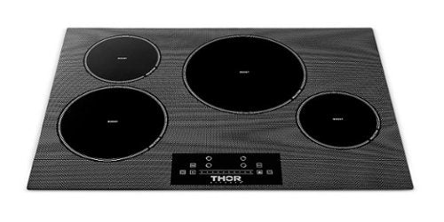 Thor Kitchen - 30 in. Wide 4 Element Built-in Electric Induction Cooktop - Black
