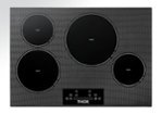 Thor Kitchen - 30 in. Wide 4 Element Built-in Electric Induction Cooktop - Black