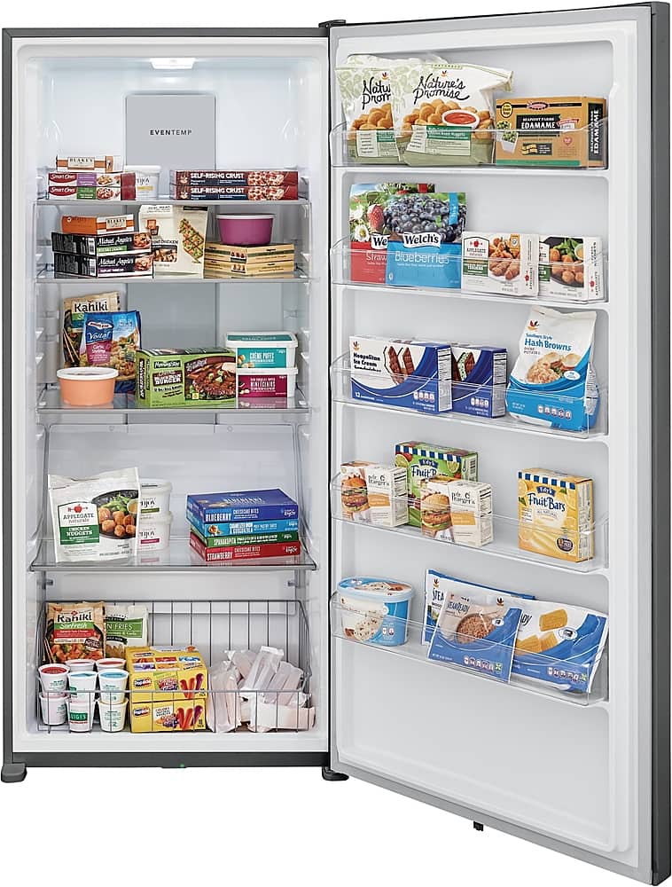 Frigidaire - 20.0 Cu. Ft. Garage Ready Upright Freezer - Carbon
