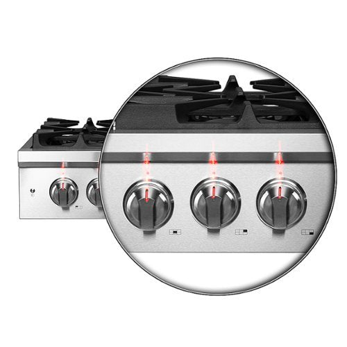 Forno Appliances - 30 in. Wide 5 Burner Spezia Built-In Gas Cooktop with Brass Burners and LP Conversion Kit - Stainless Steel