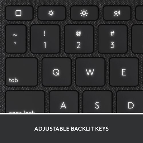 Logitech - Combo Touch Keyboard and Trackpad Case for Apple iPad - Latest Model A16 chip and iPad 10th Gen with Detachable Keyboard - Oxford Gray
