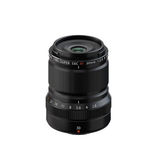 Fujinon - XF 30mm F2.8 R LM WR Standard Prime Macro Lens for X-Mount System Cameras - Black