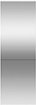 Fisher & Paykel - Single Refrigerator or Freezer Door Panel for Right and Left Swing for Select Models - Stainless Steel