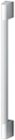 Fisher & Paykel - Professional Round Flush 1-Piece Handle Kit for Select Bottom Mounts - Silver