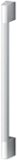 Fisher & Paykel - Professional Round Flush 1-Piece Handle Kit for Select Bottom Mounts - Silver