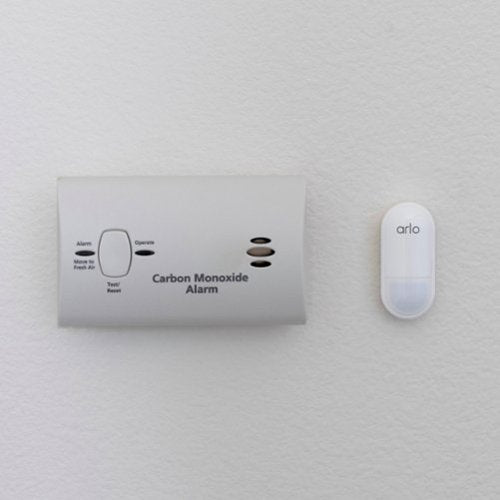 Arlo - All-in-One Sensor with 8 sensing functions for Home Security System, 1 Pack - White