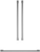Monogram - Statement Collection Handle Kit for Select Refrigerators - Silver