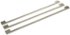 Monogram - Minimalist Collection Handle Kit for Select Refrigerators - Silver