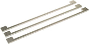 Monogram - Minimalist Collection Handle Kit for Select Refrigerators - Silver