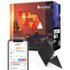 Nanoleaf - Shapes Ultra Black Triangles Expansion Pack (3 Panels) - Multicolor