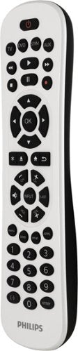 Philips - 4-Device Backlit Universal Remote - White