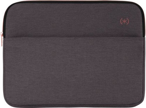 Speck - Transfer Pro Pocket Protective Sleeve Universal 13"-14" for MacBook computers, laptops and tablets - Cloudy Grey/Rose Gold