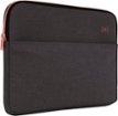 Speck - Transfer Pro Pocket Protective Sleeve Universal 15"-16" for MacBook computers, laptops and tablets - Cloudy Grey/Rose Gold