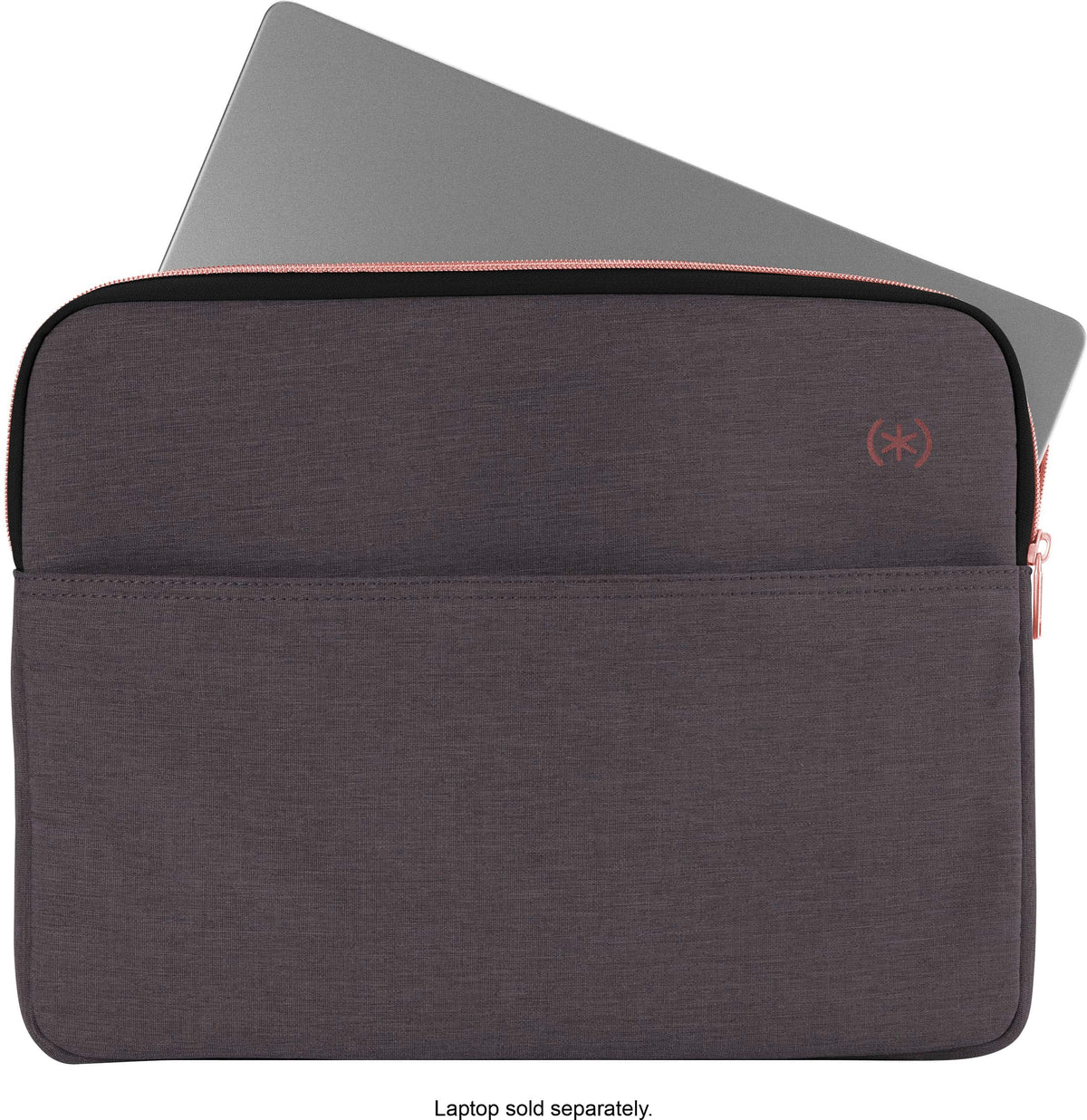Speck - Transfer Pro Pocket Protective Sleeve Universal 15"-16" for MacBook computers, laptops and tablets - Cloudy Grey/Rose Gold