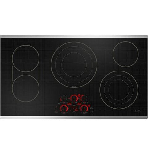 Café - 36" Electric Built In Cooktop, Customizable - Stainless Steel