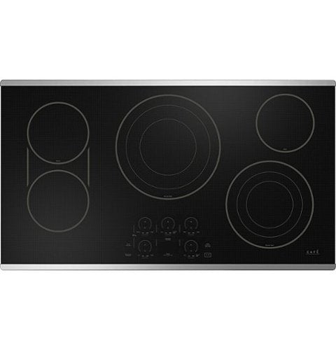 Café - 36" Electric Built In Cooktop, Customizable - Stainless Steel