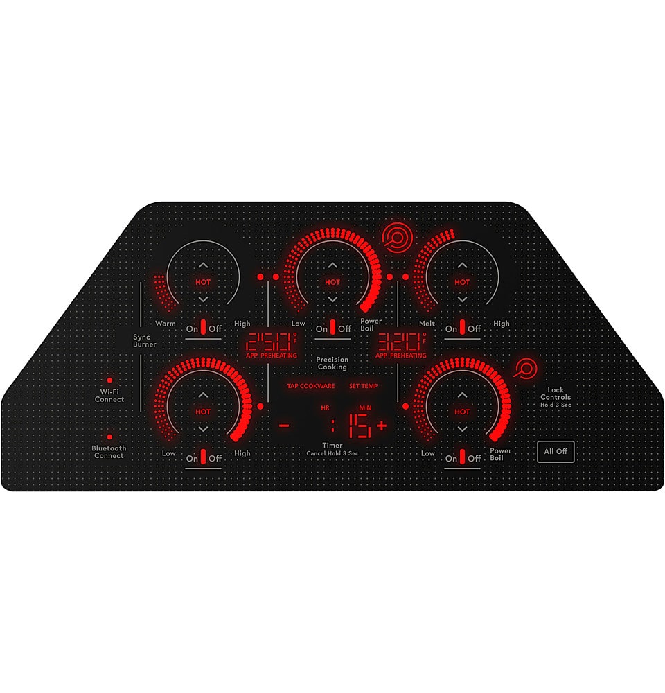 Café - 36" Electric Built In Cooktop, Customizable - Stainless Steel