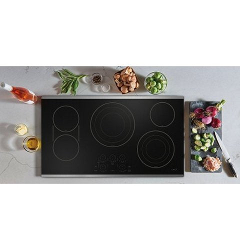 Café - 36" Electric Built In Cooktop, Customizable - Stainless Steel