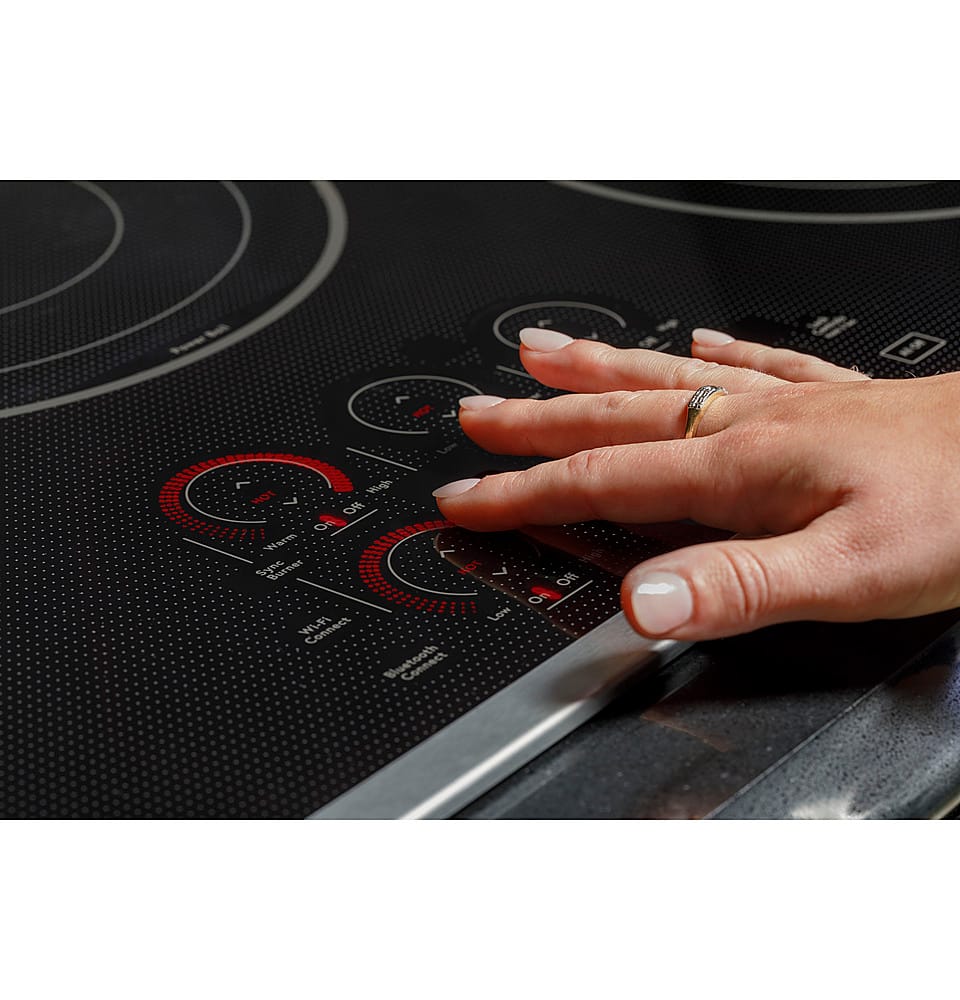 Café - 36" Electric Built In Cooktop, Customizable - Stainless Steel