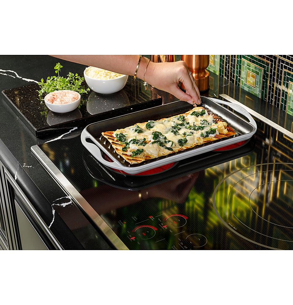 Café - 36" Electric Built In Cooktop, Customizable - Stainless Steel