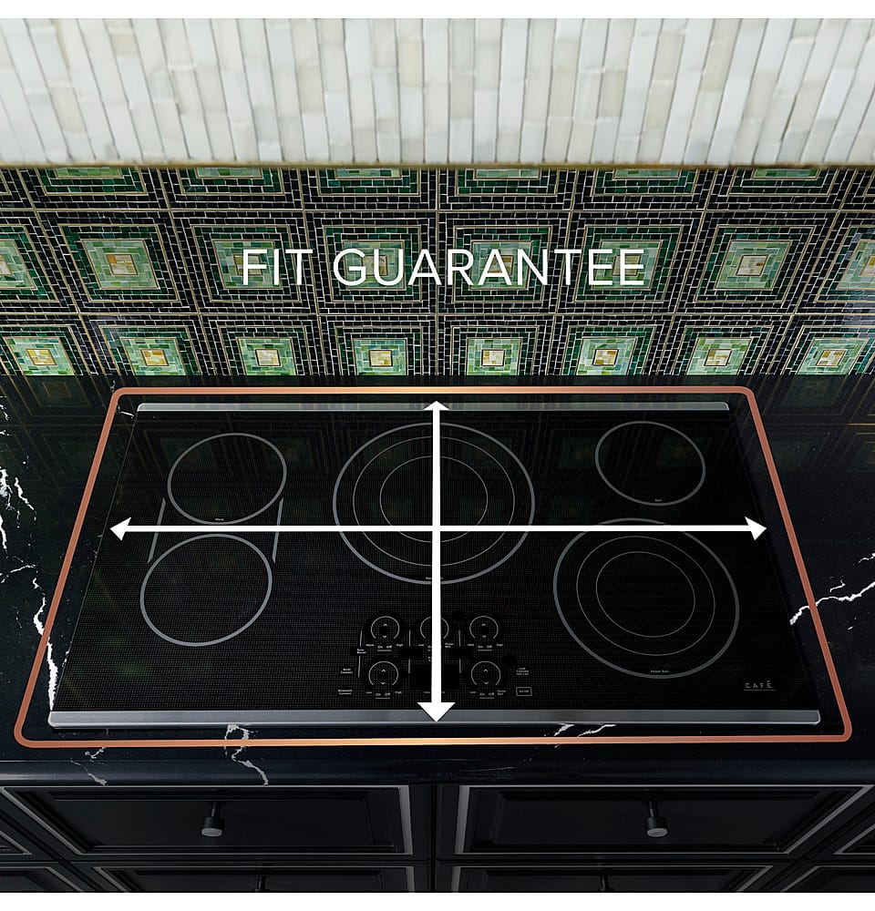 Café - 36" Electric Built In Cooktop, Customizable - Stainless Steel