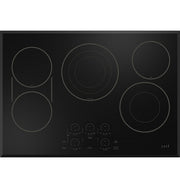 Café - 30" Electric Built In Cooktop, Customizable - Black