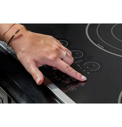 Café - 30" Electric Built In Cooktop, Customizable - Black