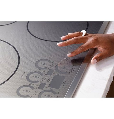 Café - ENERGY STAR 36" Built-In Touch Control Electric Induction Cooktop - Black