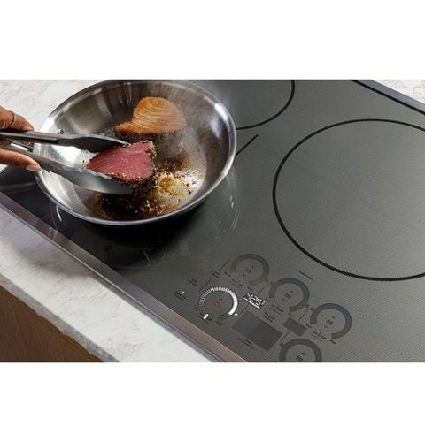 Café - ENERGY STAR 36" Built-In Touch Control Electric Induction Cooktop - Black