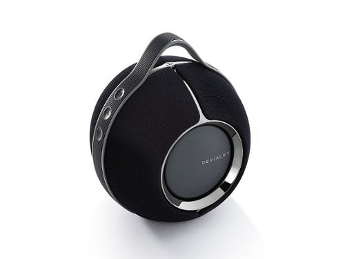 Devialet - Mania Portable Bluetooth and Wi-Fi Capability Speaker (w/Charging Dock) - Deep Black