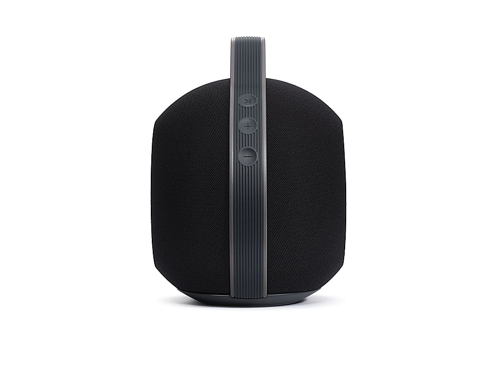 Devialet - Mania Portable Bluetooth and Wi-Fi Capability Speaker (w/Charging Dock) - Deep Black