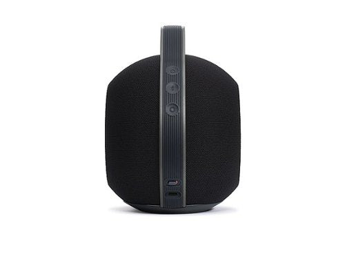 Devialet - Mania Portable Bluetooth and Wi-Fi Capability Speaker (w/Charging Dock) - Deep Black