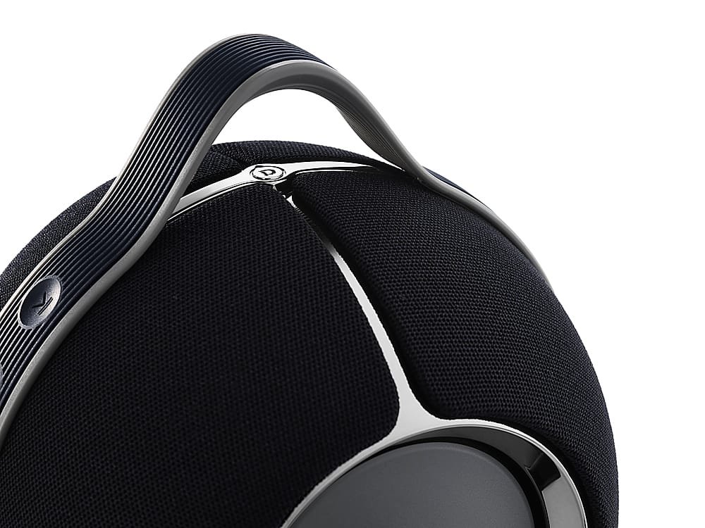 Devialet - Mania Portable Bluetooth and Wi-Fi Capability Speaker (w/Charging Dock) - Deep Black